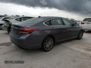 2015 Hyundai Genesis 5.0L with VIN KMHGN4JFXFU070032, listed as a Copart auction lot 68351644 with 132,828 mi miles and Non Repairable. Bid and sale history available at carsss.com. Image 3.