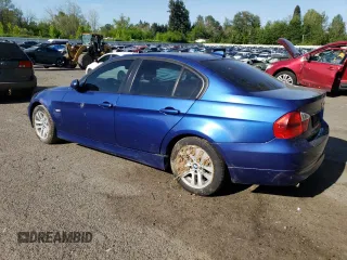 2007 BMW 3 Series 328xi with VIN WBAVC93587K034241, listed as a Copart auction lot 55889595 with 131,836 mi miles and Salvage title. Bid and sale history available at DreamBid. Image 2.