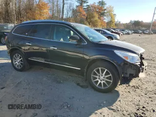 2014 Buick Enclave Leather with VIN 5GAKVBKD5EJ295590, listed as a Copart auction lot 78146164 with 18,617 mi miles and Salvage Title. Bid and sale history available at DreamBid. Image 4.