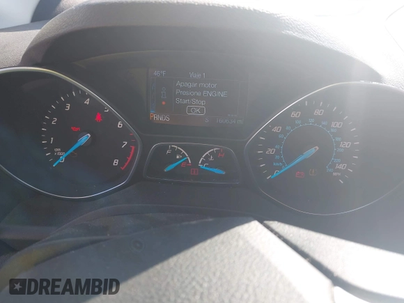 2014 Ford Escape Titanium with VIN 1FMCU9J98EUC24857, listed as a IAAI auction lot 41973037 with 160,634 mi miles. Bid and sale history available at carsss.com. Image 7.