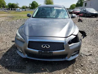 2014 Infiniti Q50 Sport with VIN JN1BV7ARXEM701051, listed as a Copart auction lot 55157825 with 192,418 mi miles and Salvage title. Bid and sale history available at DreamBid. Image 5.