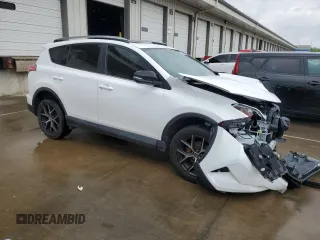2018 Toyota RAV4 SE with VIN 2T3NFREV5JW416779, listed as a Copart auction lot 60283105 with 64,255 mi miles and Salvage title. Bid and sale history available at DreamBid. Image 4.