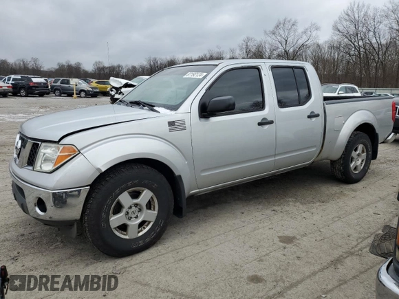 2007 Nissan Frontier SE with VIN 1N6AD09W17C408092, listed as a Copart auction lot 87192124 with 120,214 mi miles and Salvage Title. Bid and sale history available at carsss.com. Image 1.