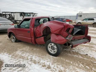 2001 GMC Sonoma SLS with VIN 1GTCS14W618106533, listed as a Copart auction lot 45505595 with 114,830 mi miles and Salvage Title. Bid and sale history available at carsss.com. Image 2.