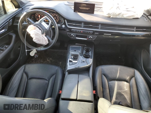 2017 Audi Q7 Premium Plus with VIN WA1LAAF76HD024676, listed as a Copart auction lot 47550225 with 84,920 mi miles and Salvage Title. Bid and sale history available at carsss.com. Image 8.