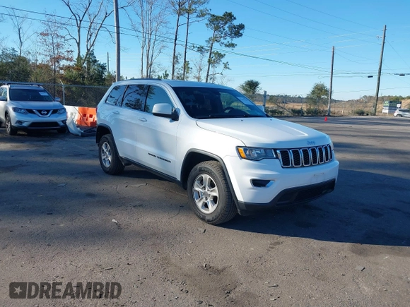 2017 Jeep Grand Cherokee Laredo with VIN 1C4RJFAG7HC688625, listed as a IAAI auction lot 41295860 with 115,714 mi miles. Bid and sale history available at carsss.com. Image 1.