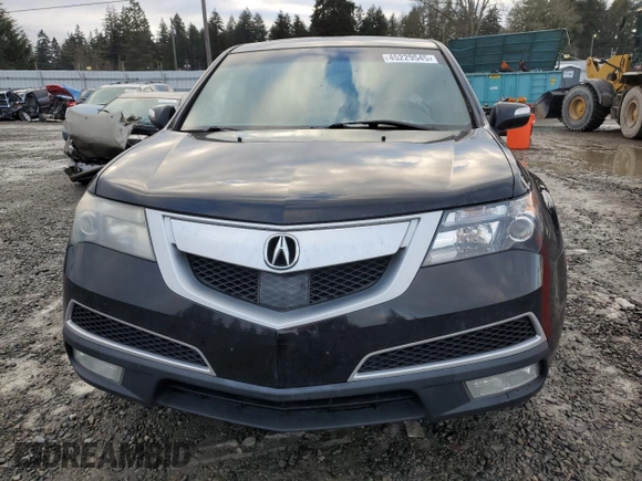 2013 Acura MDX Advance with VIN 2HNYD2H89DH503101, listed as a Copart auction lot 45229545 with 132,084 mi miles and Salvage Title. Bid and sale history available at DreamBid. Image 5.