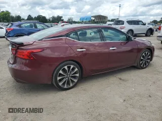 2016 Nissan Maxima SR with VIN 1N4AA6AP5GC404071, listed as a Copart auction lot 60612015 with 34,917 mi miles and Salvage title. Bid and sale history available at DreamBid. Image 3.