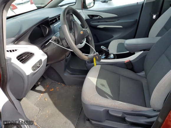 2020 Chevrolet Bolt EV LT with VIN 1G1FY6S08L4108651, listed as a Copart auction lot 49176285 with 38,949 mi miles and Salvage Title. Bid and sale history available at carsss.com. Image 7.