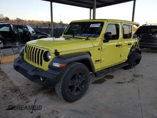 2023 Jeep Wrangler Sport Altitude with VIN 1C4HJXDG5PW578568, listed as a Copart auction lot 85372714 with 6,170 mi miles and Salvage Title. Bid and sale history available at DreamBid. Image 1.