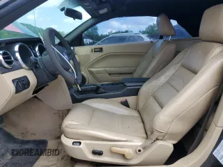 2007 Ford Mustang Deluxe with VIN 1ZVFT84N875303169, listed as a Copart auction lot 58171305 with 205,112 mi miles and Salvage title. Bid and sale history available at DreamBid. Image 7.