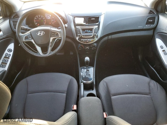 2016 Hyundai Accent Sport with VIN KMHCU5AE4GU272848, listed as a Copart auction lot 48657675 with 30,807 mi miles and Non Repairable. Bid and sale history available at carsss.com. Image 8.