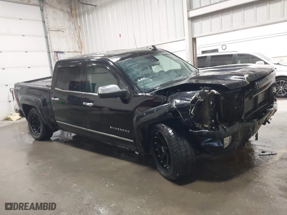 2017 Chevrolet Silverado 1500 LTZ with VIN 3GCUKSEJ0HG125127, listed as a IAAI auction lot 41764046 with 1 mi miles. Bid and sale history available at carsss.com. Image 13.