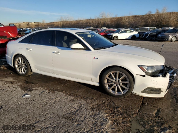 2017 Audi A6 Premium Plus with VIN WAUF2AFC0HN025228, listed as a Copart auction lot 85025214 with 100,695 mi miles and Salvage Title. Bid and sale history available at carsss.com. Image 4.