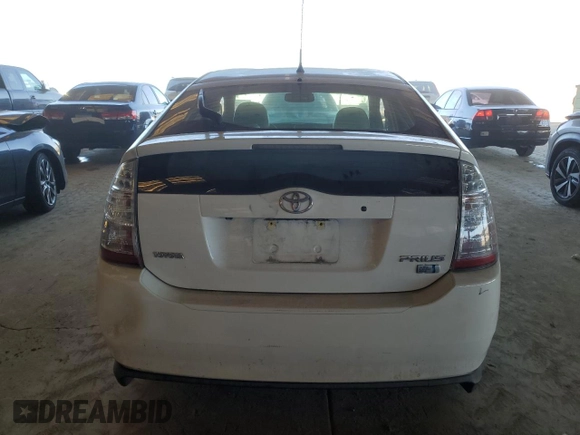 2008 Toyota Prius with VIN JTDKB20U983324785, listed as a Copart auction lot 45999755 with 197,216 mi miles and Salvage Title. Bid and sale history available at DreamBid. Image 6.