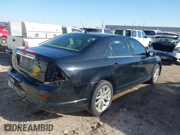 2012 Ford Fusion SEL with VIN 3FAHP0JA2CR152328, listed as a IAAI auction lot 41719460 with 148,329 mi miles. Bid and sale history available at carsss.com. Image 4.