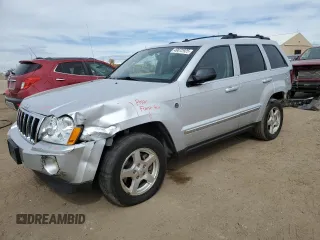2005 Jeep Grand Cherokee Limited with VIN 1J4HR58N25C543615, listed as a Copart auction lot 49872925 with 221,810 mi miles and Salvage Title. Bid and sale history available at carsss.com. Image 1.