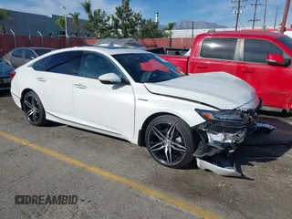 2022 Honda Accord Touring with VIN 1HGCV3F90NA002386, listed as a IAAI auction lot 41109289 with 27,681 mi miles and . Bid and sale history available at DreamBid. Image 1.