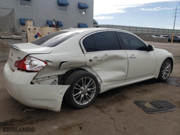 2008 Infiniti G35 Sedan Sport with VIN JNKBV61E88M220142, listed as a Copart auction lot 46836305 with 131,865 mi miles and Salvage Title. Bid and sale history available at carsss.com. Image 3.