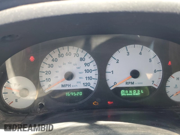 2006 Dodge Grand Caravan SE with VIN 1D4GP24R36B659043, listed as a Copart auction lot 53648425 with 169,520 mi miles and Salvage Title. Bid and sale history available at DreamBid. Image 9.