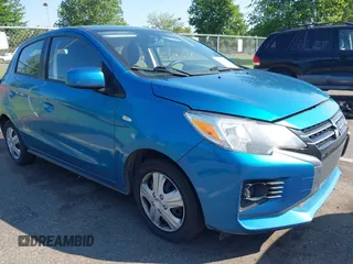 2021 Mitsubishi Mirage ES with VIN ML32AUHJ4MH002483, listed as a IAAI auction lot 42548664 with 134,915 mi miles and . Bid and sale history available at DreamBid. Image 1.