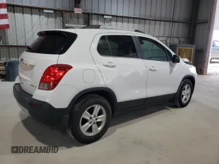 2016 Chevrolet Trax LT z VIN KL7CJLSB0GB666989, wystawiony jako Copart lot #55850675 z przebiegiem 96 539 mil mil oraz Szkoda całkowita • Salvage title. Historia ofert i sprzedaży dostępna na DreamBid. Obrazek 3.