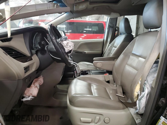 2016 Toyota Sienna XLE with VIN 5TDYK3DCXGS751715, listed as a Copart auction lot 58443105 with 160,155 mi miles and Salvage title. Bid and sale history available at DreamBid. Image 7.