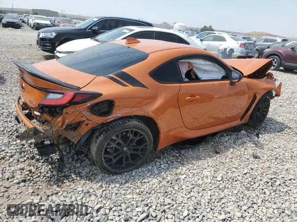 2023 Toyota GR86 10th Anniversary Special Edition with VIN JF1ZNBG18P9755119, listed as a Copart auction lot 66719144 with 0 mi miles and Salvage Title. Bid and sale history available at carsss.com. Image 3.