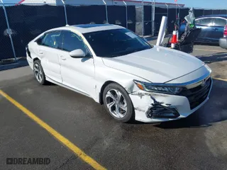 2020 Honda Accord Sedan EX with VIN 1HGCV1F42LA109462, listed as a IAAI auction lot 41973600 with 60,541 mi miles. Bid and sale history available at carsss.com. Image 1.