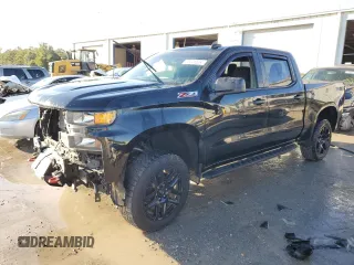 2022 Chevrolet Silverado 1500 Custom Trail Boss with VIN 3GCPYCEK3NG173338, listed as a Copart auction lot 75221534 with 37,901 mi miles and Salvage Title. Bid and sale history available at DreamBid. Image 1.