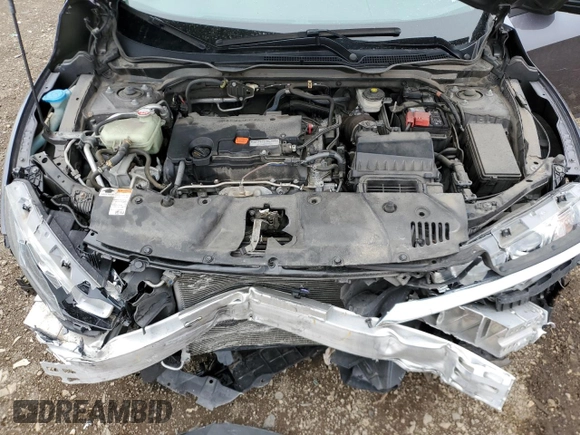 2016 Honda Civic EX with VIN 19XFC2F73GE091722, listed as a Copart auction lot 51637745 with 83,712 mi miles and Salvage Title. Bid and sale history available at DreamBid. Image 11.