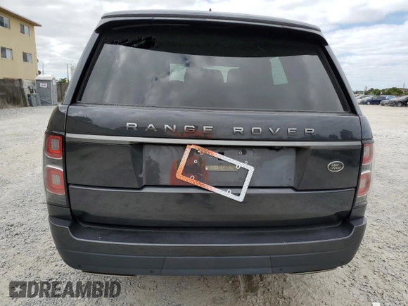 2020 Land Rover Range Rover z VIN SALGR2SUXLA572829, wystawiony jako Copart lot #81239604 z przebiegiem 43 478 mil mil oraz Szkoda całkowita • Salvage title. Historia ofert i sprzedaży dostępna na DreamBid. Obrazek 6.