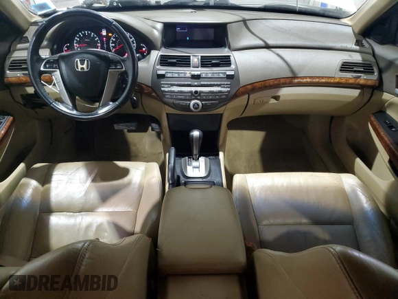 2010 Honda Accord Sdn EX-L with VIN 1HGCP3F86AA007197, listed as a Copart auction lot 52365625 with 123,040 mi miles and Non Repairable. Bid and sale history available at carsss.com. Image 8.