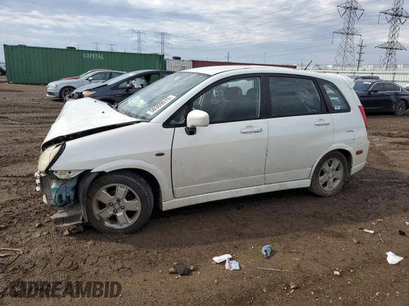 2003 Suzuki Aerio SX with VIN JS2RD41H635203639, listed as a Copart auction lot 50309015 with Not Provided miles and Salvage Title. Bid and sale history available at DreamBid. Image 1.