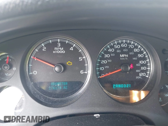 2008 Chevrolet Tahoe LTZ with VIN 1GNFK13068J154019, listed as a IAAI auction lot 42439167 with 276,174 mi miles and . Bid and sale history available at DreamBid. Image 7.