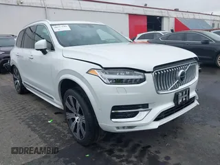 2021 Volvo XC90 Inscription with VIN YV4A22PL7M1724212, listed as a IAAI auction lot 40777149 with 55,123 mi miles. Bid and sale history available at carsss.com. Image 1.