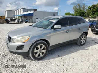 2012 Volvo XC60 PZEV with VIN YV4940DL6C2297491, listed as a Copart auction lot 61363035 with 168,784 mi miles and Salvage title. Bid and sale history available at DreamBid. Image 1.