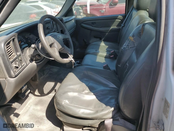 2005 Chevrolet Silverado 1500 Work Truck with VIN 1GCEC14X25Z197377, listed as a Copart auction lot 50087485 with 243,129 mi miles and Salvage Title. Bid and sale history available at carsss.com. Image 7.