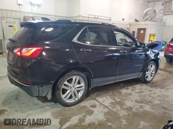 2019 Chevrolet Equinox Premier with VIN 2GNAXYEX0K6148817, listed as a Copart auction lot 78639434 with 84,897 mi miles and Salvage Title. Bid and sale history available at carsss.com. Image 3.
