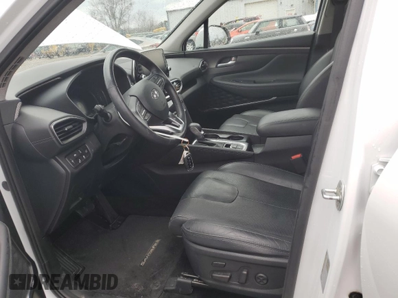 2020 Hyundai Santa Fe Limited with VIN 5NMS5CAD5LH214693, listed as a Copart auction lot 47571215 with 93,643 mi miles and Salvage Title. Bid and sale history available at carsss.com. Image 7.