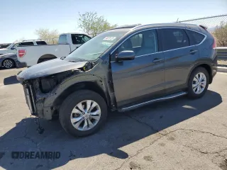 2013 Honda CR-V EX-L z VIN 2HKRM4H71DH639811, wystawiony jako Copart lot #54879125 z przebiegiem 89 058 mil mil oraz Szkoda całkowita • Salvage title. Historia ofert i sprzedaży dostępna na DreamBid. Obrazek 1.