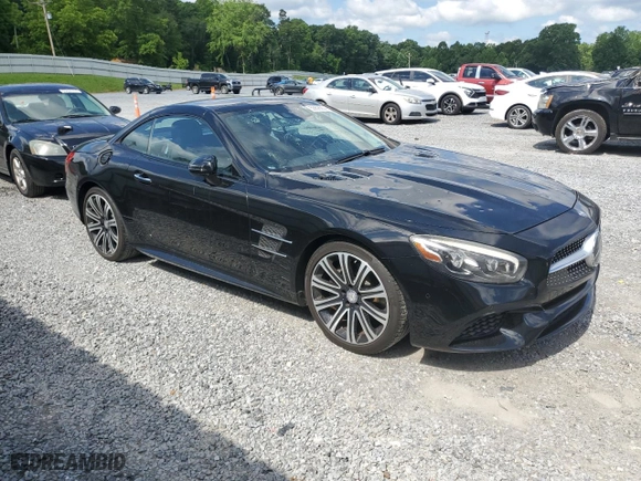 2017 Mercedes-Benz SL with VIN WDDJK6GA6HF043398, listed as a Copart auction lot 55606904 with NaN miles and Salvage Title. Bid and sale history available at carsss.com. Image 4.