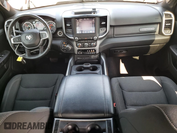 2019 Ram 1500 Big Horn z VIN 1C6SRFFT8KN614181, wystawiony jako Copart lot #59355085 z przebiegiem 125 995 mil mil oraz Szkoda całkowita • Salvage title. Historia ofert i sprzedaży dostępna na DreamBid. Obrazek 8.