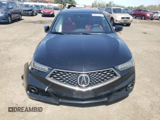 2019 Acura TLX w/A-Spec Pkg with VIN 19UUB1F68KA004325, listed as a Copart auction lot 54811755 with 90,070 mi miles and Salvage Title. Bid and sale history available at DreamBid. Image 5.