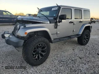 2017 Jeep Wrangler Unlimited Sahara с VIN 1C4HJWEG8HL697341, выставлен на аукционе Copart как лот 81313424 с пробегом 118 693 миль миль и Списание • Salvage title. История ставок и продаж доступна на DreamBid. Изображение 1.