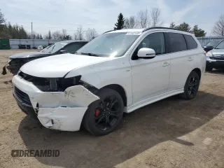 2014 Mitsubishi Outlander GT z VIN JA4JZ4AX9EZ607394, wystawiony jako Copart lot #53802125 z przebiegiem 165 817 mil mil oraz Czysty tytuł • Clean title. Historia ofert i sprzedaży dostępna na DreamBid. Obrazek 1.