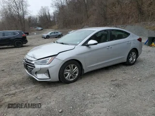 2020 Hyundai Elantra SEL with VIN 5NPD84LF0LH530607, listed as a Copart auction lot 52287195 with 60,401 mi miles and Salvage Title. Bid and sale history available at DreamBid. Image 1.