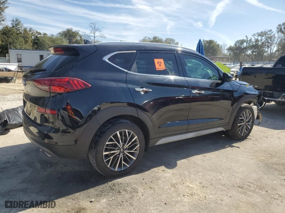 2021 Hyundai Tucson Limited with VIN KM8J33AL7MU314163, listed as a Copart auction lot 43007875 with 71,587 mi miles and Salvage Title. Bid and sale history available at carsss.com. Image 3.