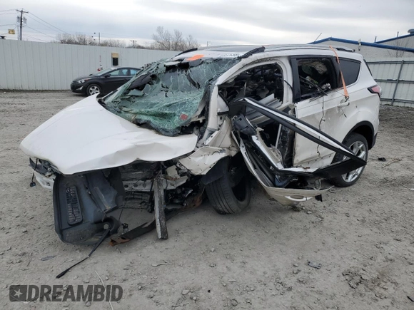 2017 Ford Escape Titanium with VIN 1FMCU9JD7HUC92043, listed as a Copart auction lot 52312455 with 0 mi miles and Non Repairable. Bid and sale history available at carsss.com. Image 1.