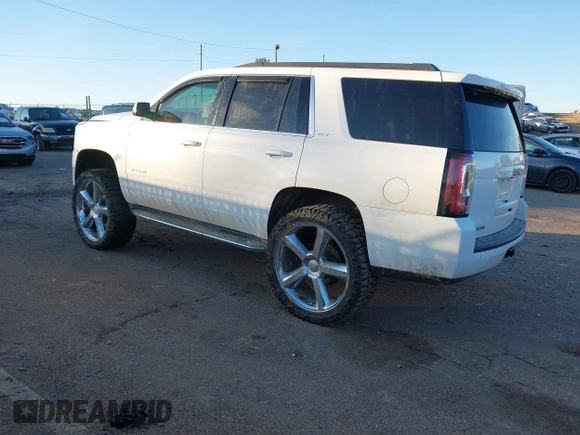2015 GMC Yukon SLT with VIN 1GKS1BKC5FR240453, listed as a IAAI auction lot 41316793 with 1 mi miles. Bid and sale history available at carsss.com. Image 3.